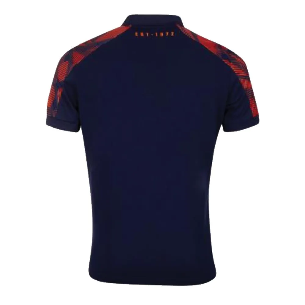 2022-2023 Edinburgh Rugby Travel Poly Polo Shirt (Navy)