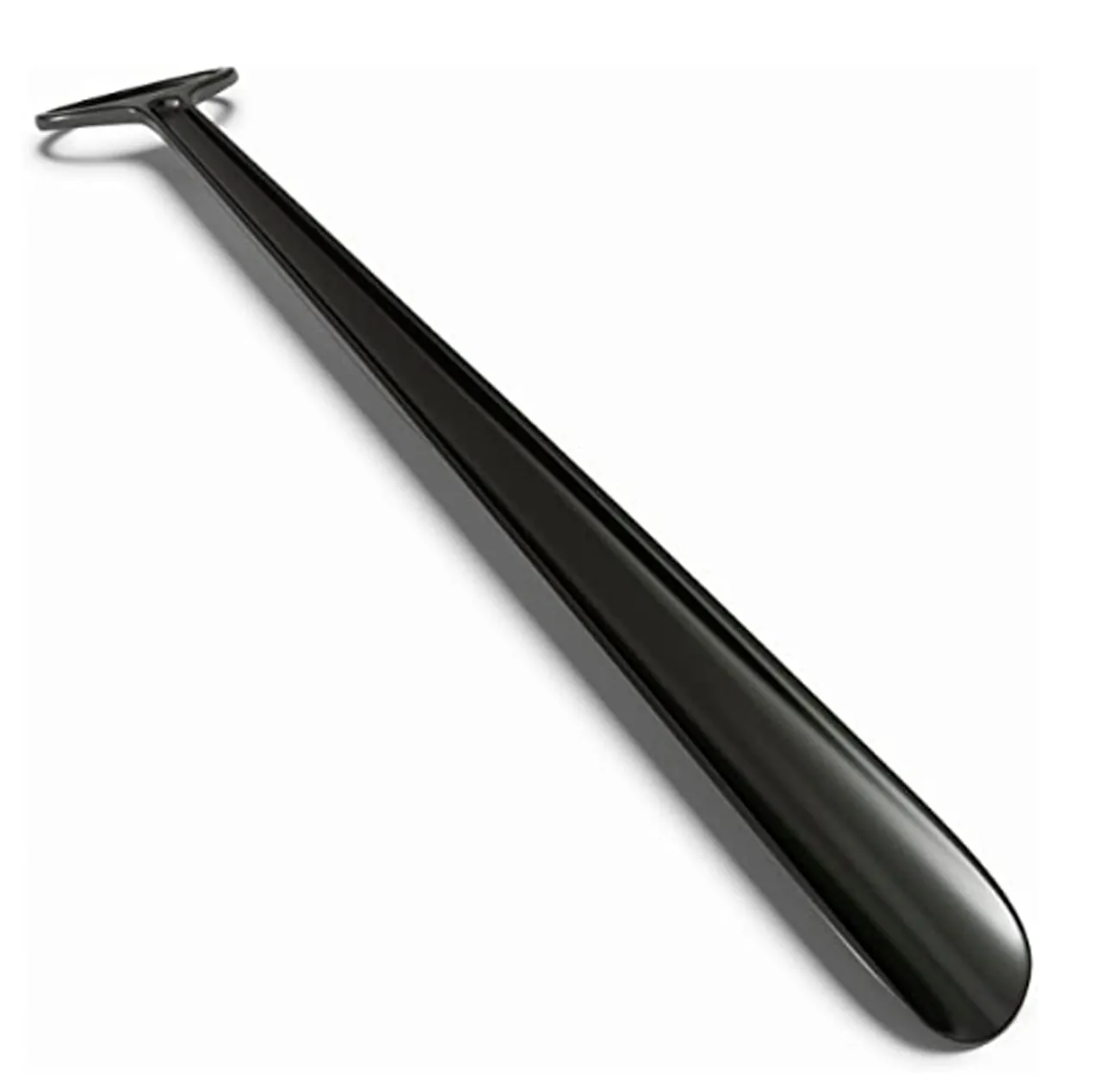 24" Inch Extra Long Handled Shoehorn Color Black