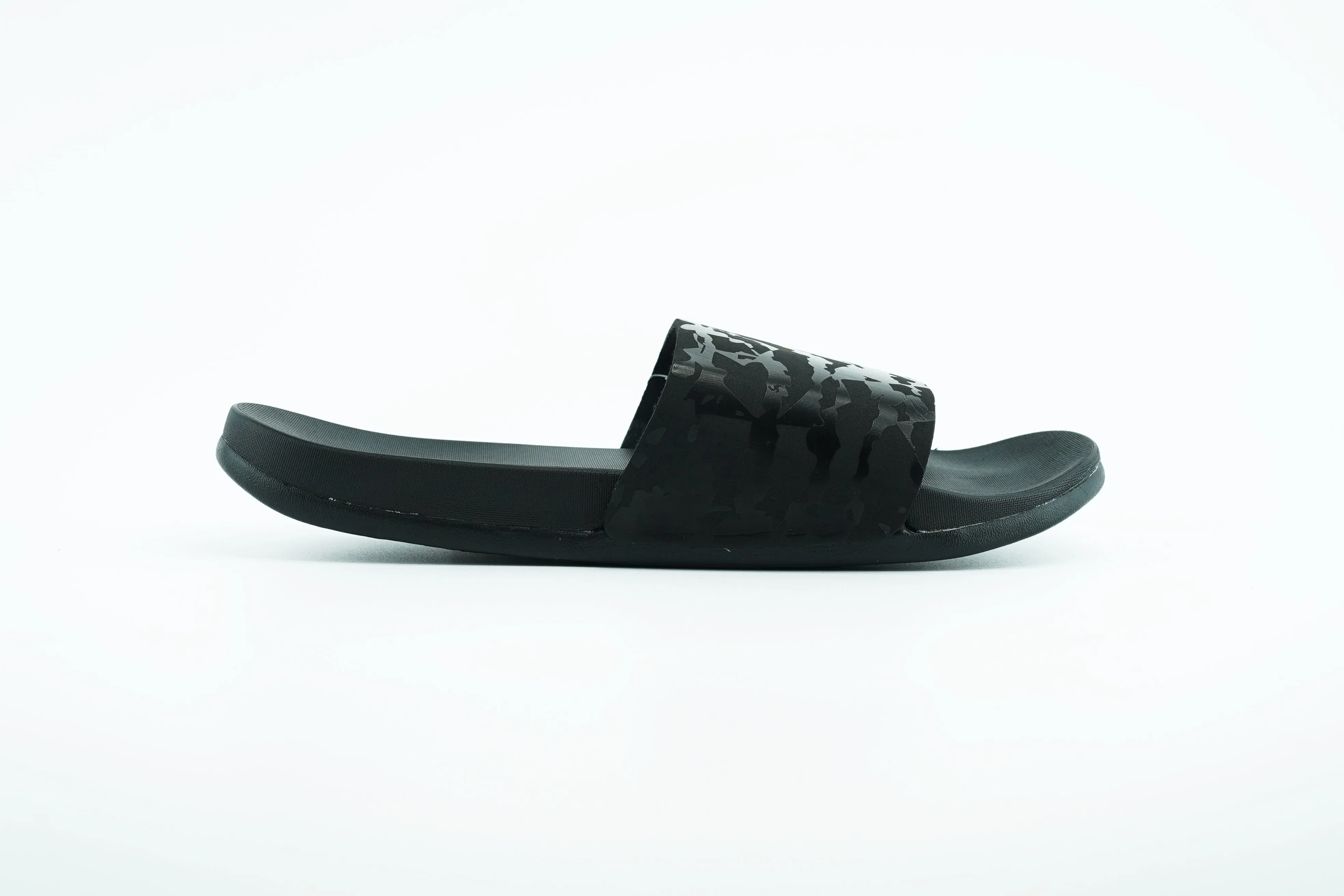 adidas foam slippers in black