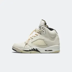 Air Jordan 5 Retro SE - Sail/Black-Lt Orewood Brn-Coconut Milk