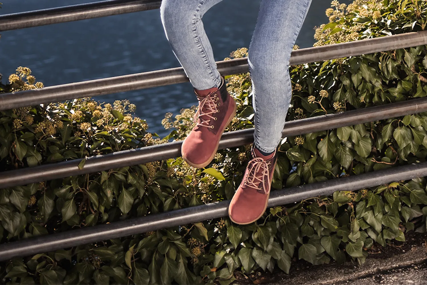 Barefoot Boots Be Lenka Nevada Neo - Burgundy CLEARANCE