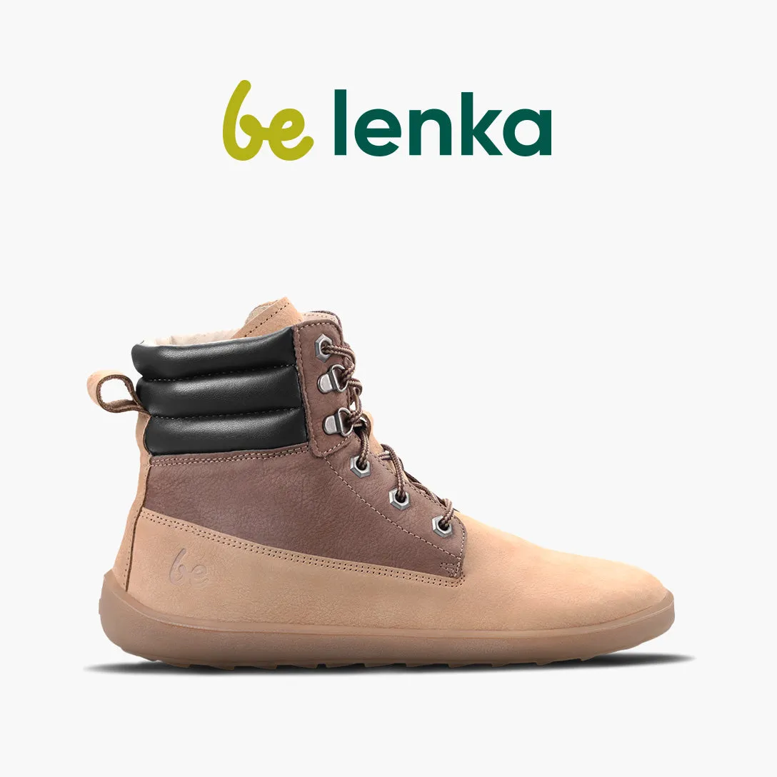 Barefoot Boots Be Lenka Nevada Neo - Sand & Dark Brown