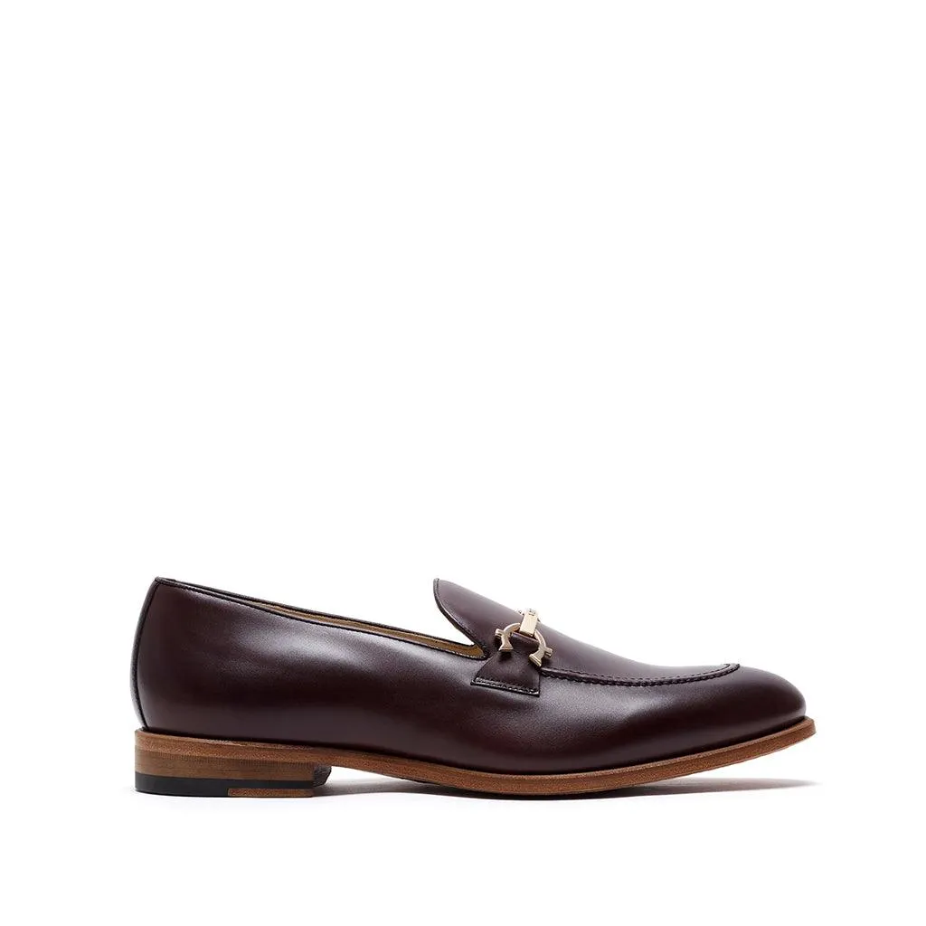 Brown Calf Horsebit Loafer