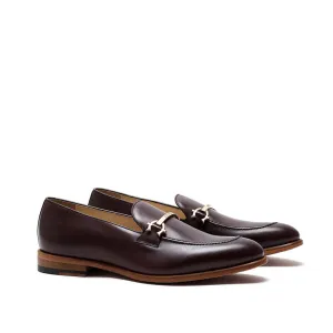 Brown Calf Horsebit Loafer