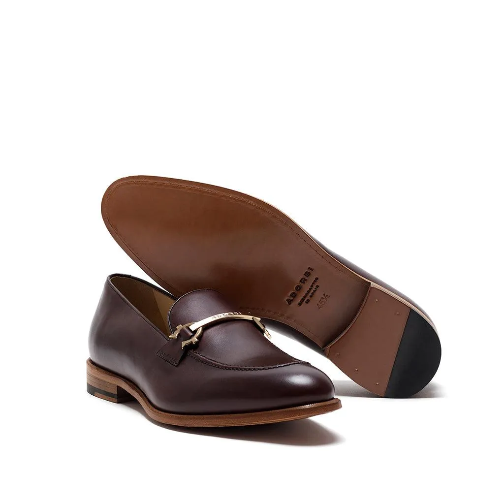 Brown Calf Horsebit Loafer