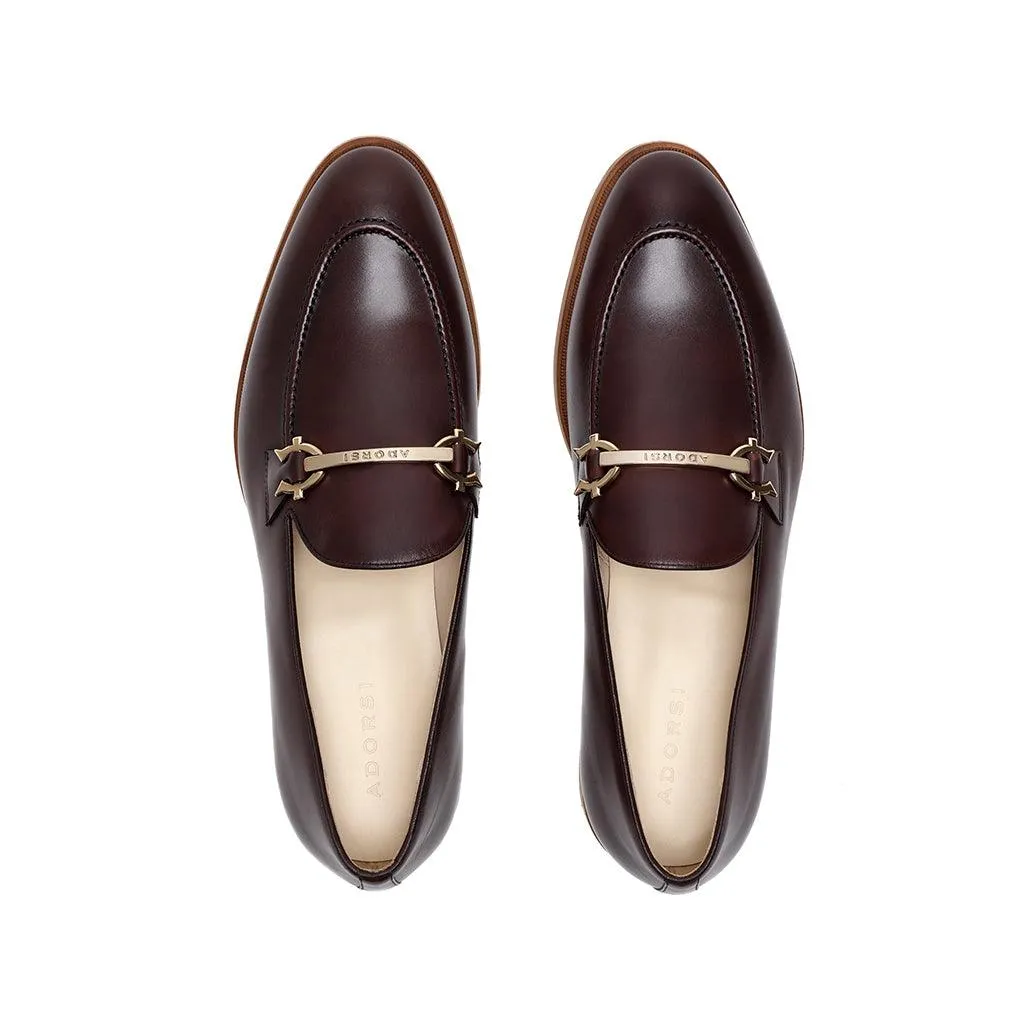 Brown Calf Horsebit Loafer