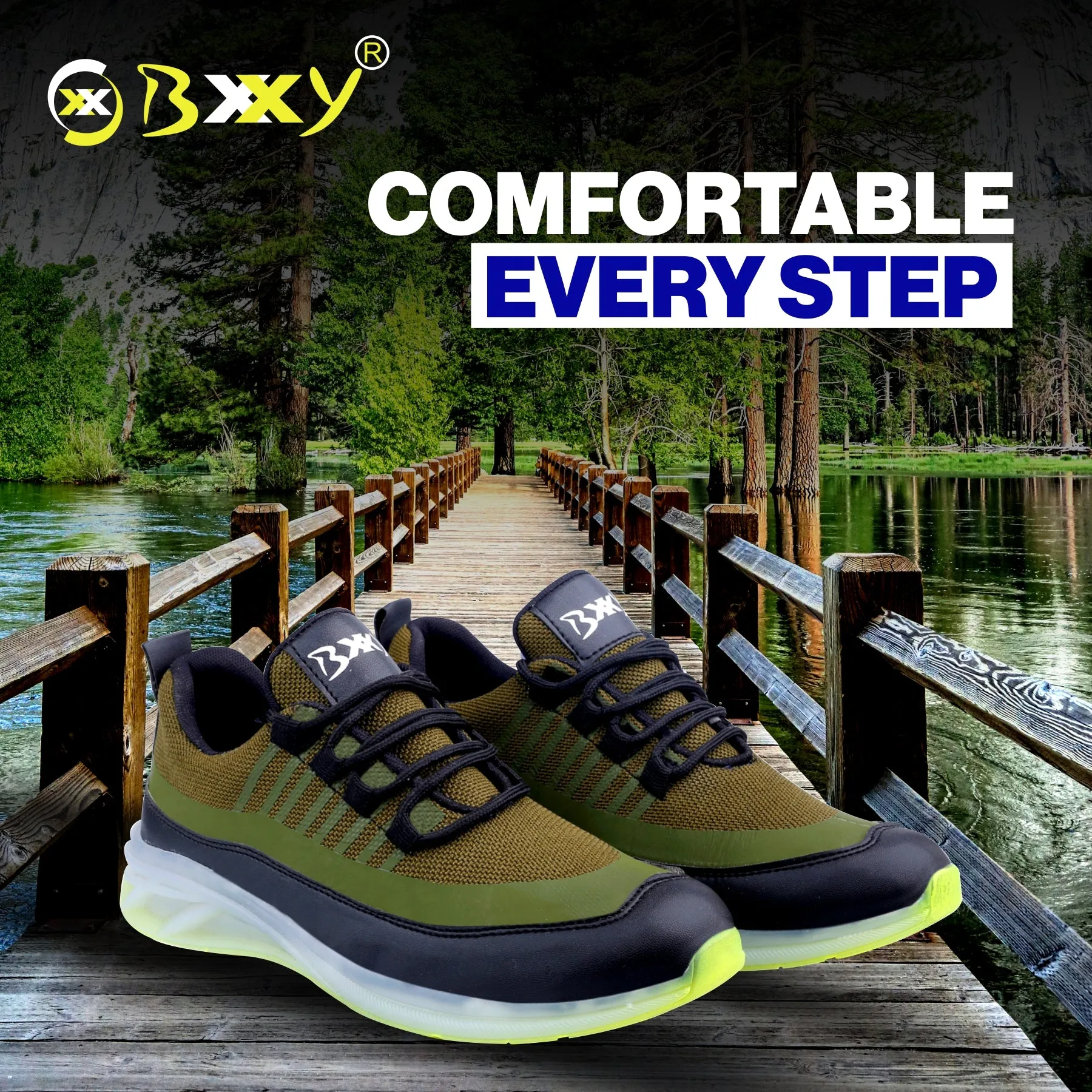 Bxxy Latest Sports Running Outdoor Shoes For Men