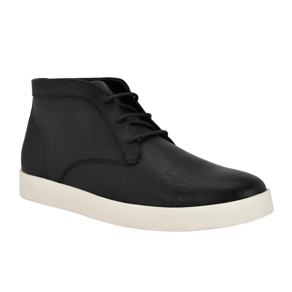 Calvin Klein Elisto Almond Toe Lace-up Boots Men - BLK