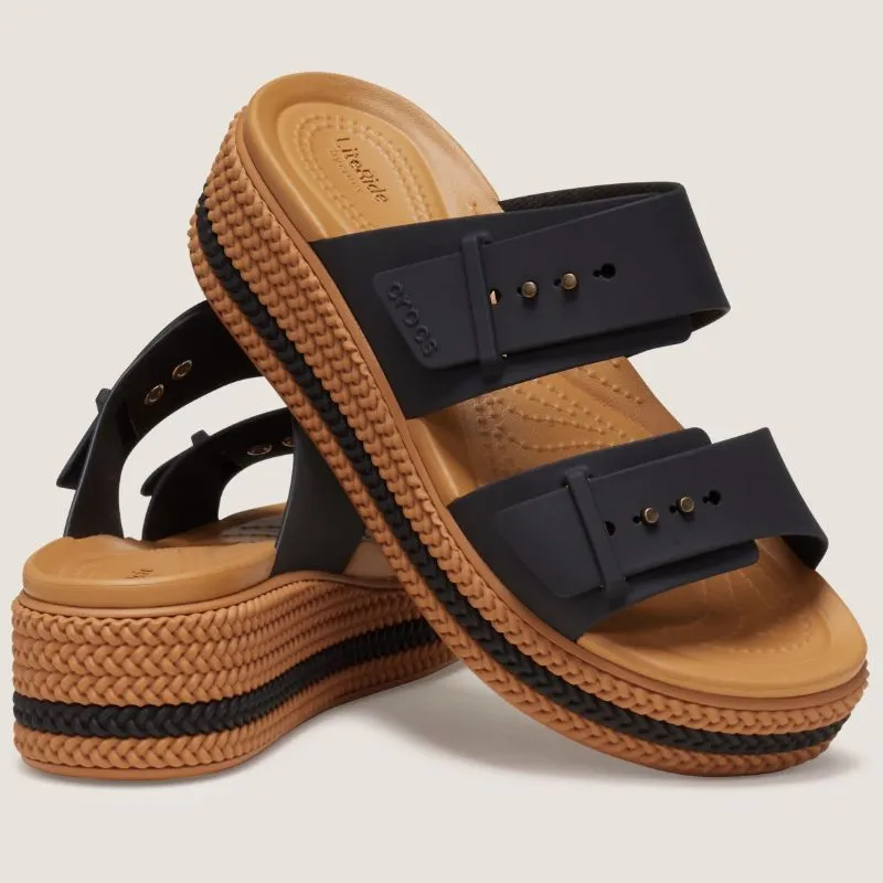 Crocs Brooklyn Woven Buckle Sandal