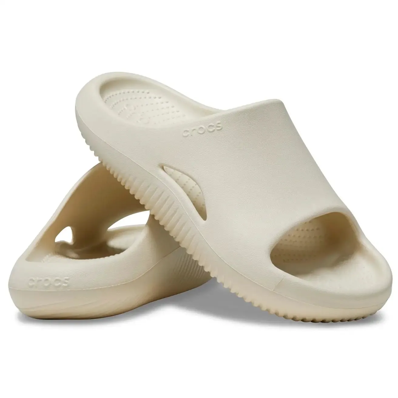 CROCS MELLOW SLIDE - BONE