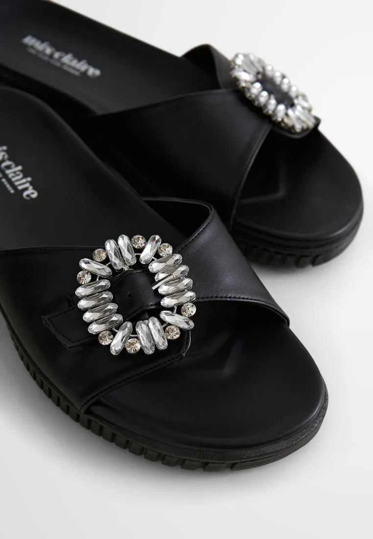 Crystal Bejeweled Soft Base Slides