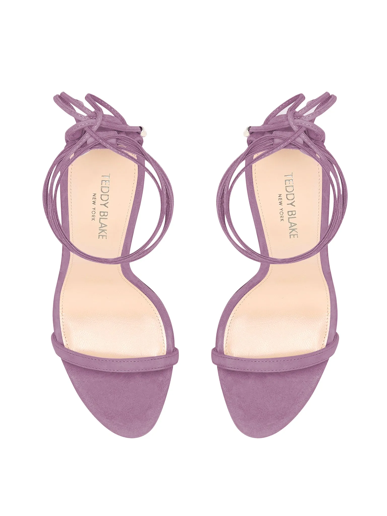 Emma Suede Sandals - Lilac