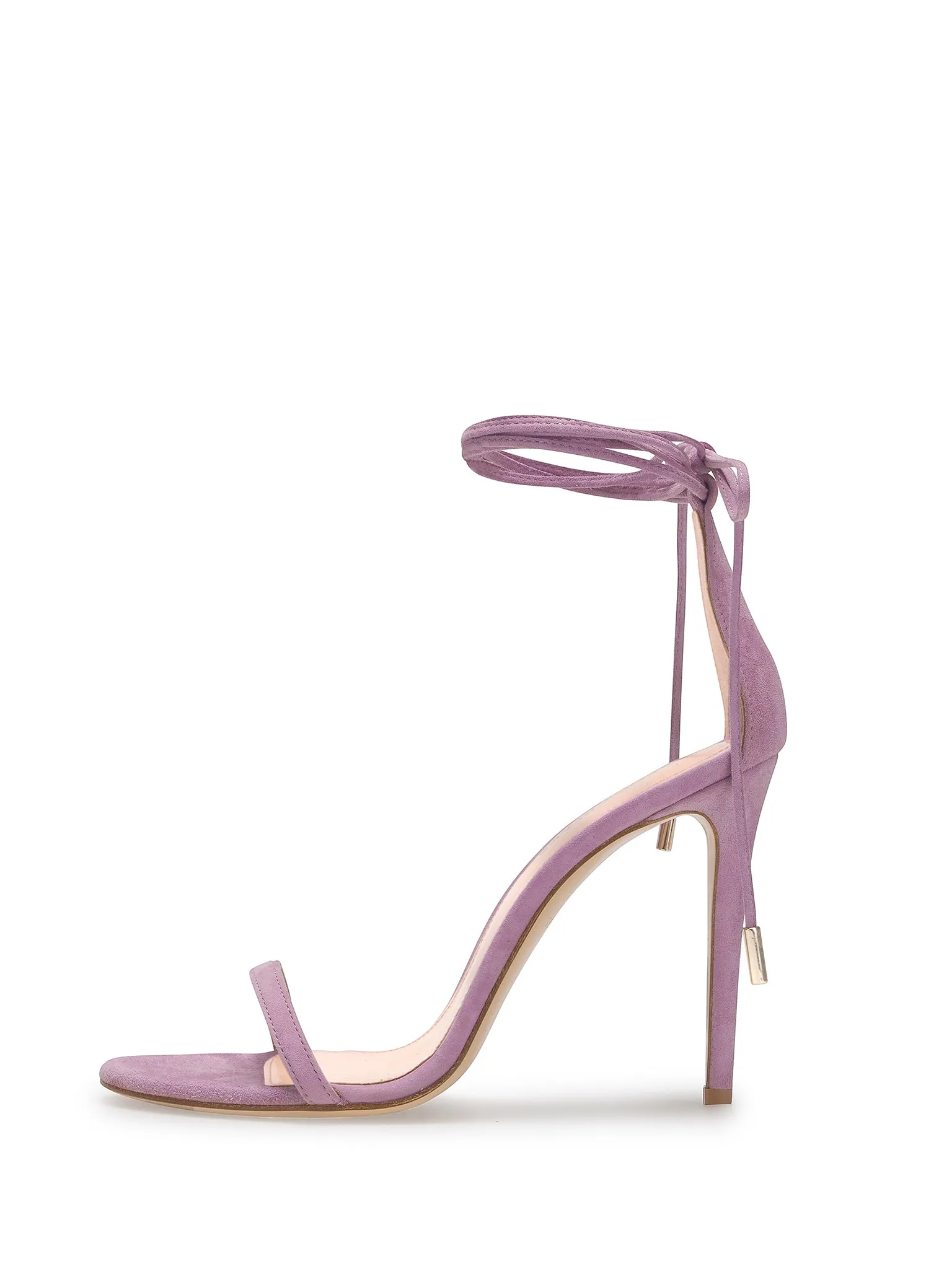 Emma Suede Sandals - Lilac