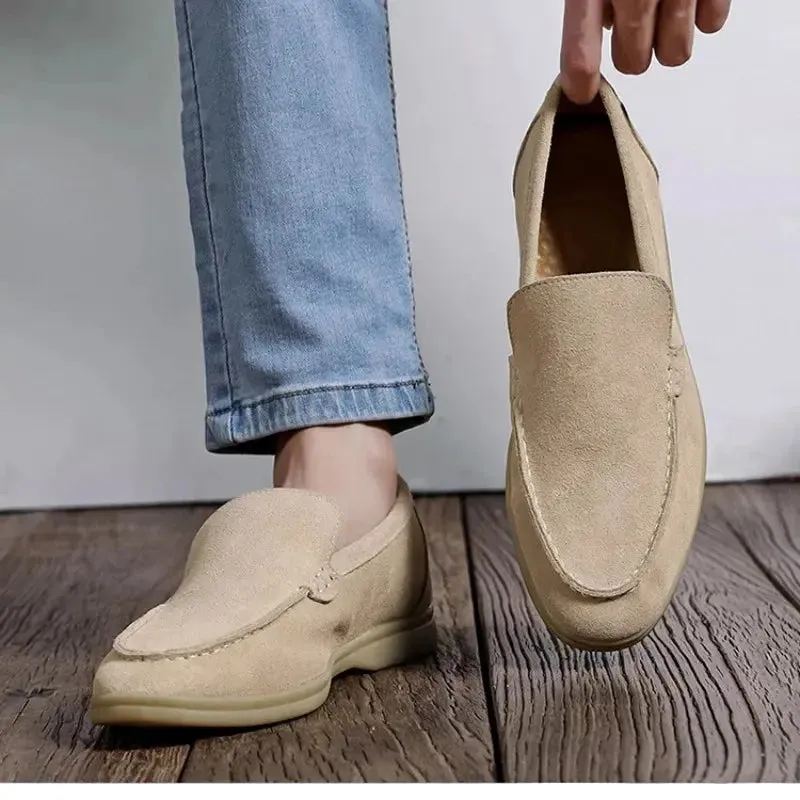 Essential Suede Loafers - Cross & Crown