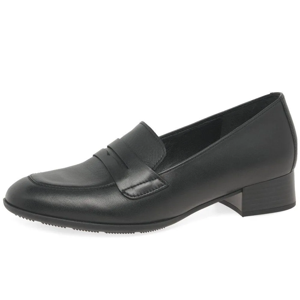 Gabor Right 55.280.97 Women's Penny Loafers - Black