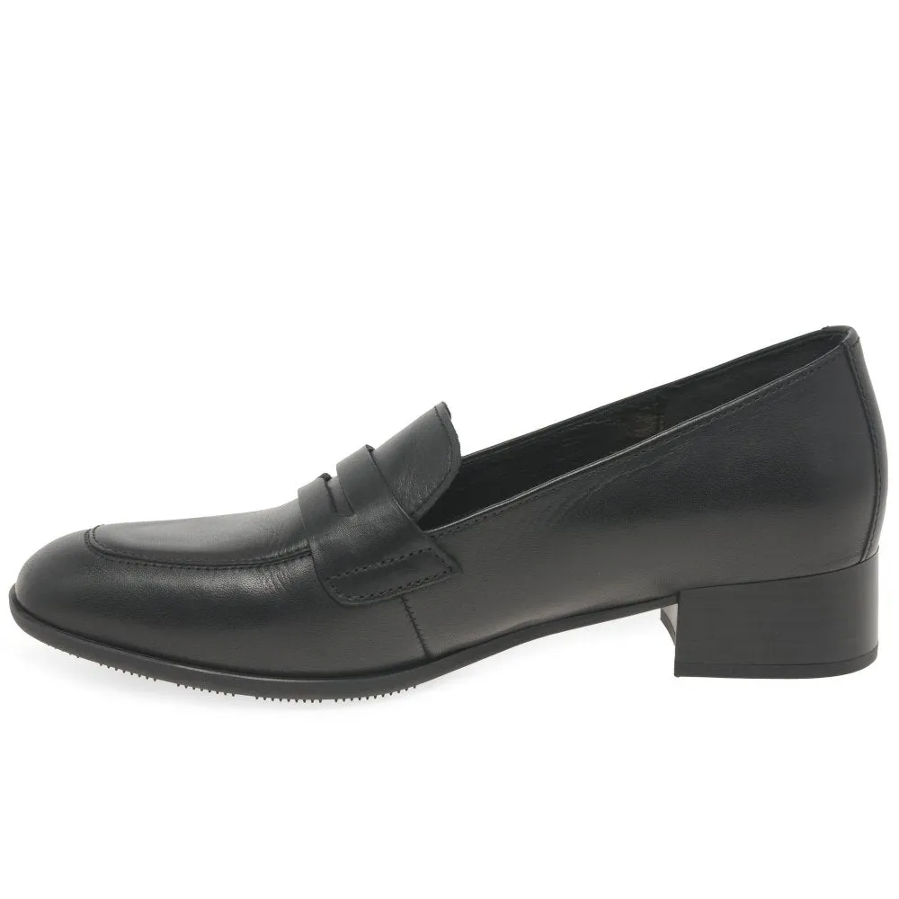 Gabor Right 55.280.97 Women's Penny Loafers - Black