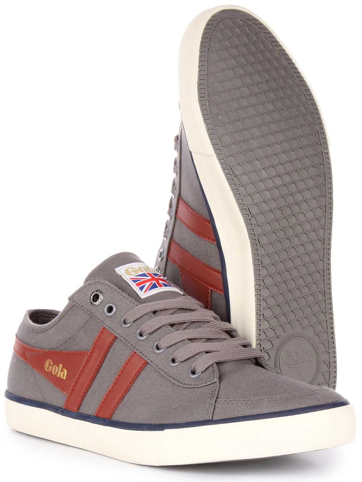 Gola Classics Comet In Grey Red For Men