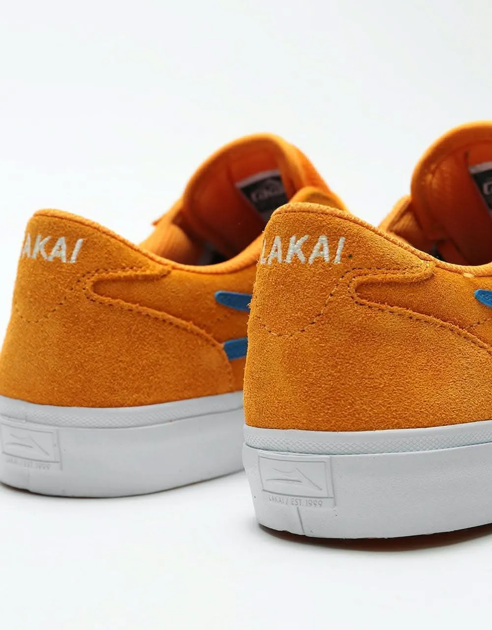 Lakai Manchester Skate Shoes - Mandarin Suede