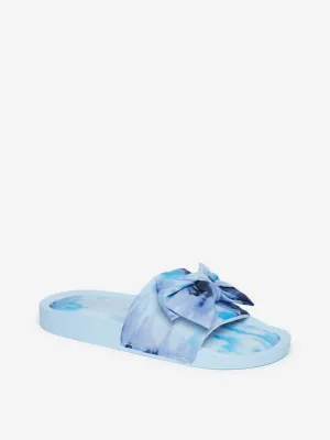 LUNA BLU Blue Bow Design Slides