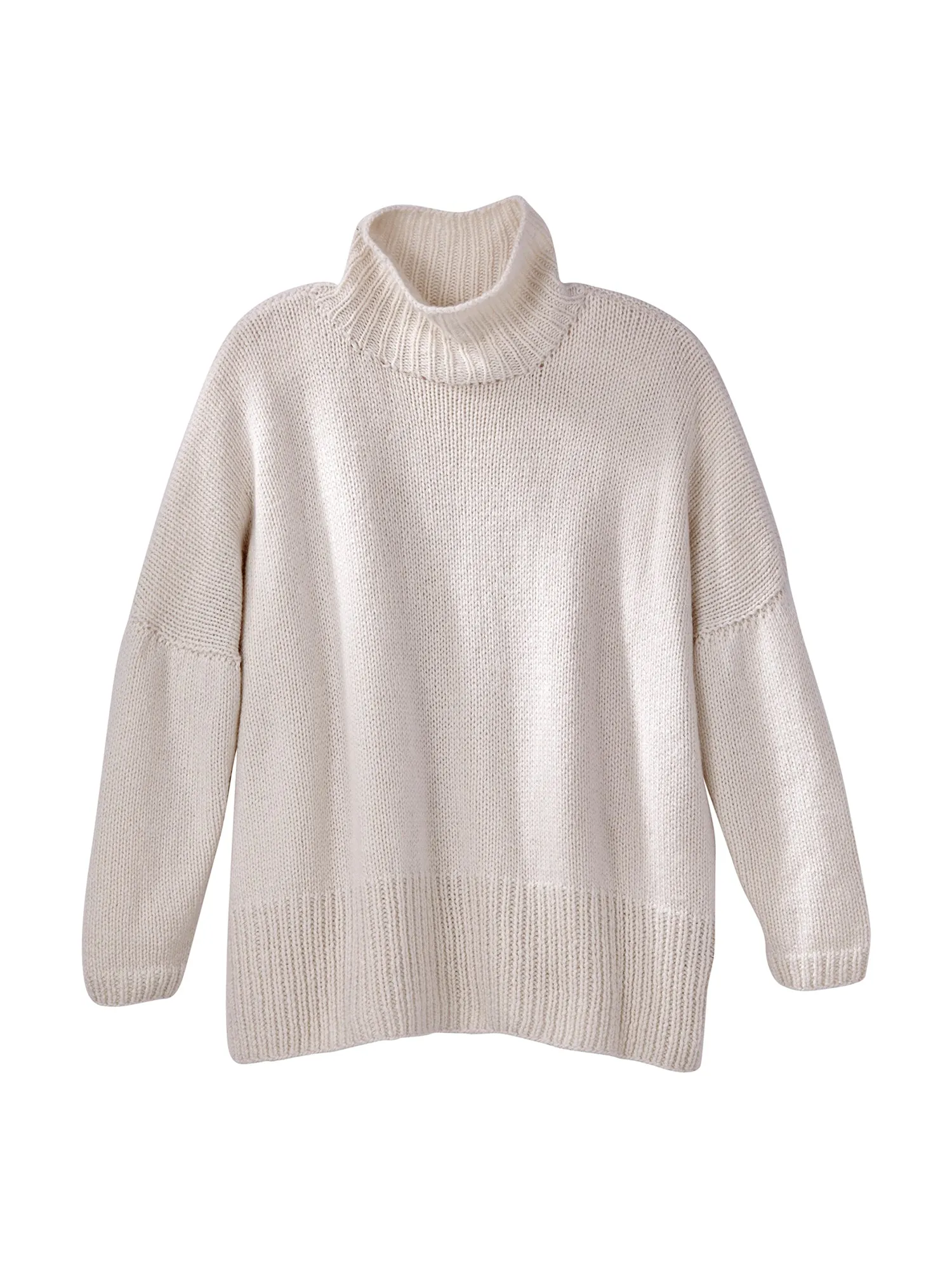 Mara Handknit Cashmere Silk Sweater