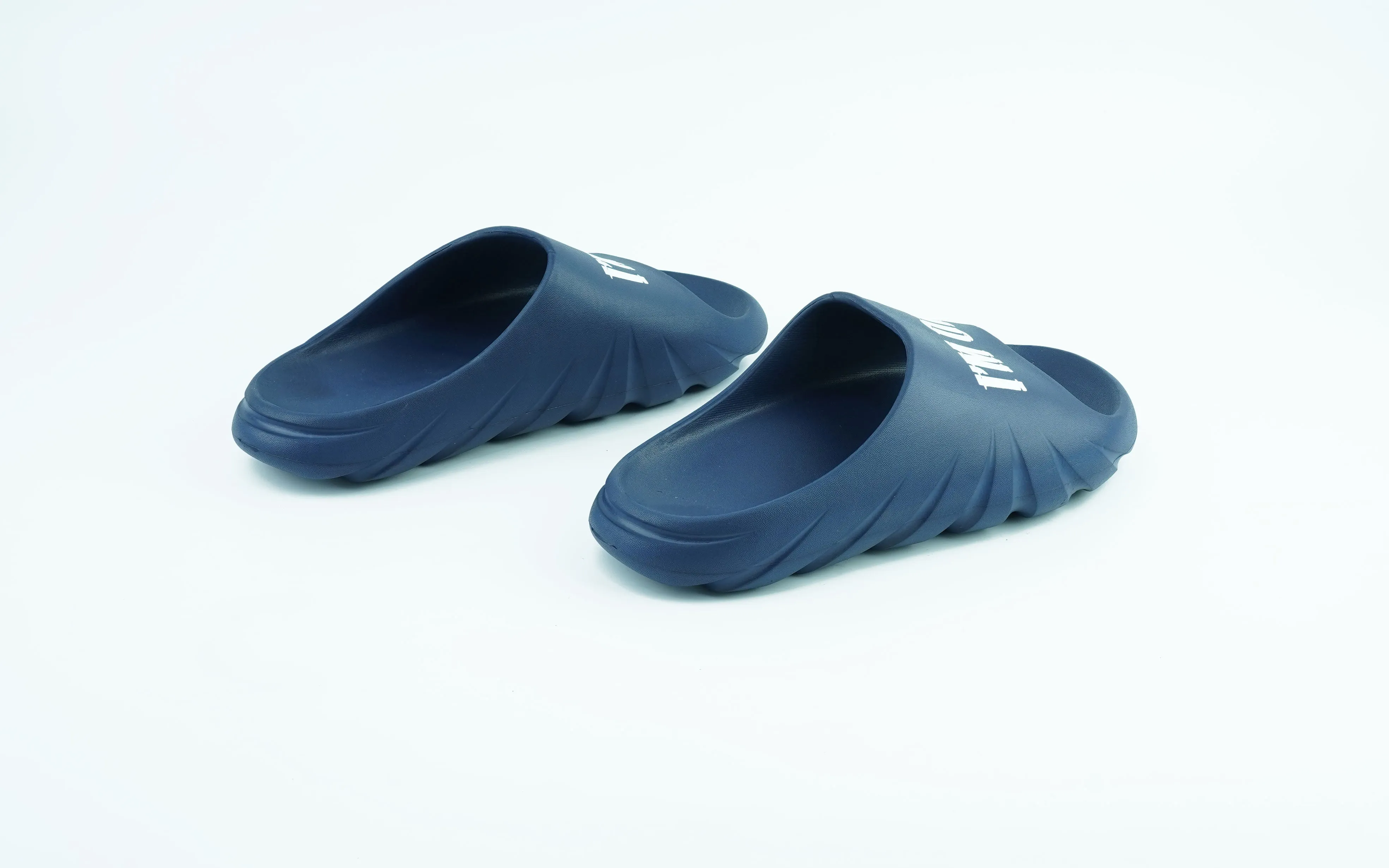 Matte Blue slippers for men