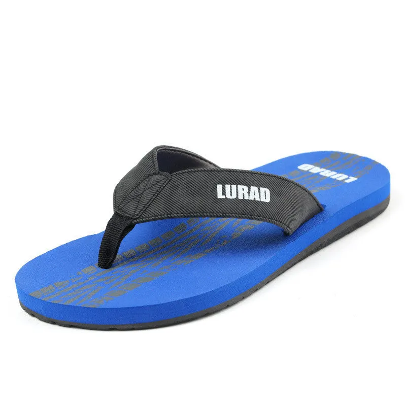 Men's Flip-Flops Summer Breathable Student Sandals Flip Flops Anti-Skid Beach Sandals