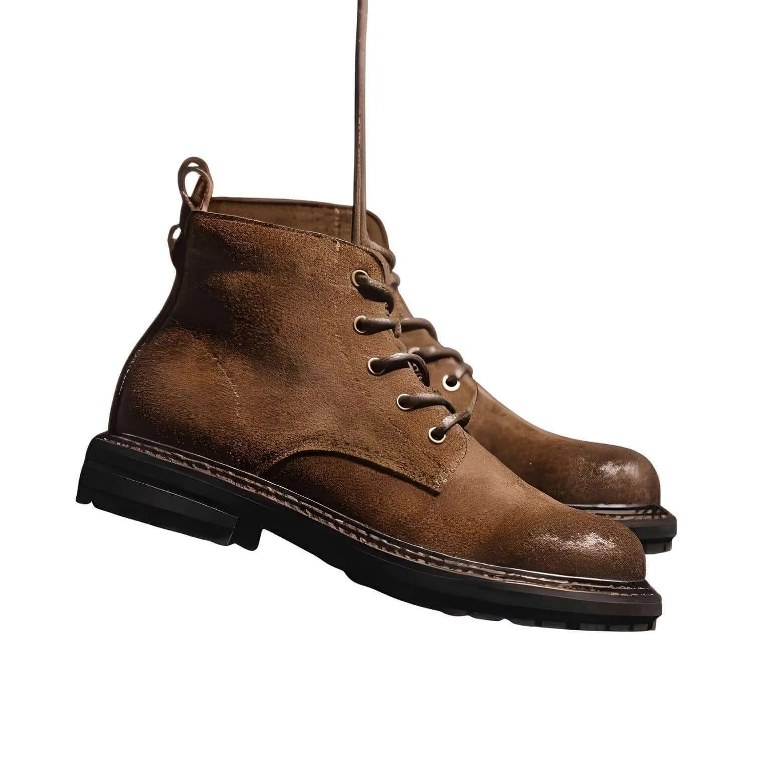 Men's High Top Leather Boots