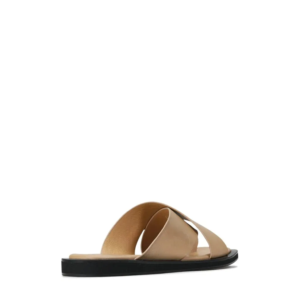 Mishk Slide in Tan