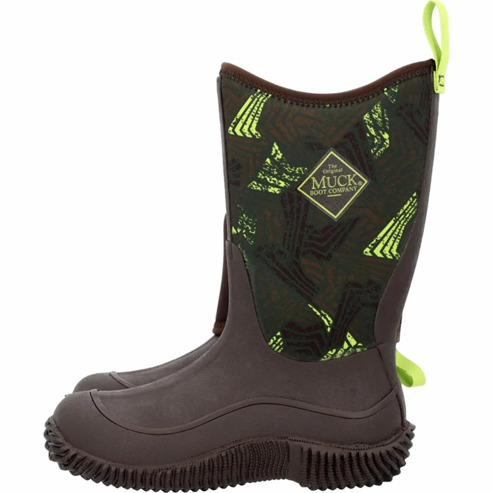 Muck Footwear Kids HALE LILBIG BRACKEN/DISTRESSEDGEOPRINT