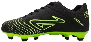 NOMIS Immortal 2.0 FG Football Boots - Black/Fluro Lime - Shoe - Adult