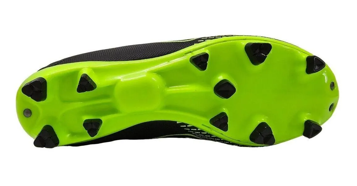 NOMIS Immortal 2.0 FG Football Boots - Black/Fluro Lime - Shoe - Adult