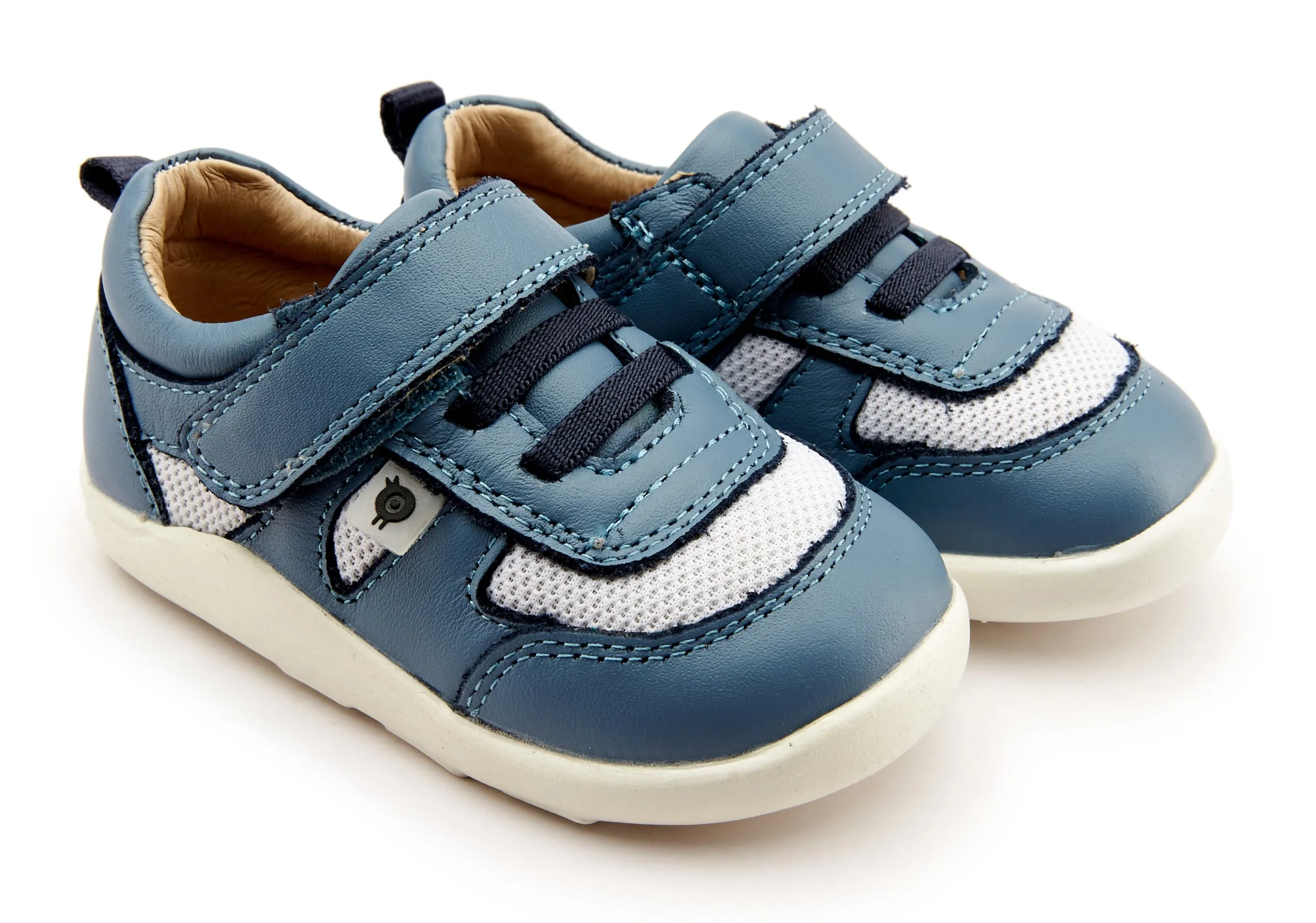 Old Soles Boy's and Girl's 8010 Cruzin Shoe - Indigo/Snow