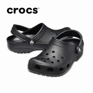 Original Crocs Classic Series Waterproof Sandals – Non-Slip, Breathable Summer Beach & Casual Slippers