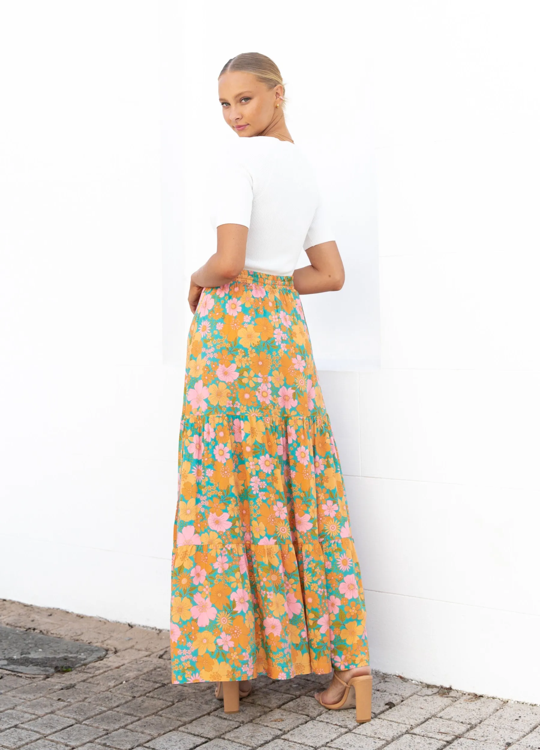 Paper Heart - Audrey Sunset Maxi Skirt