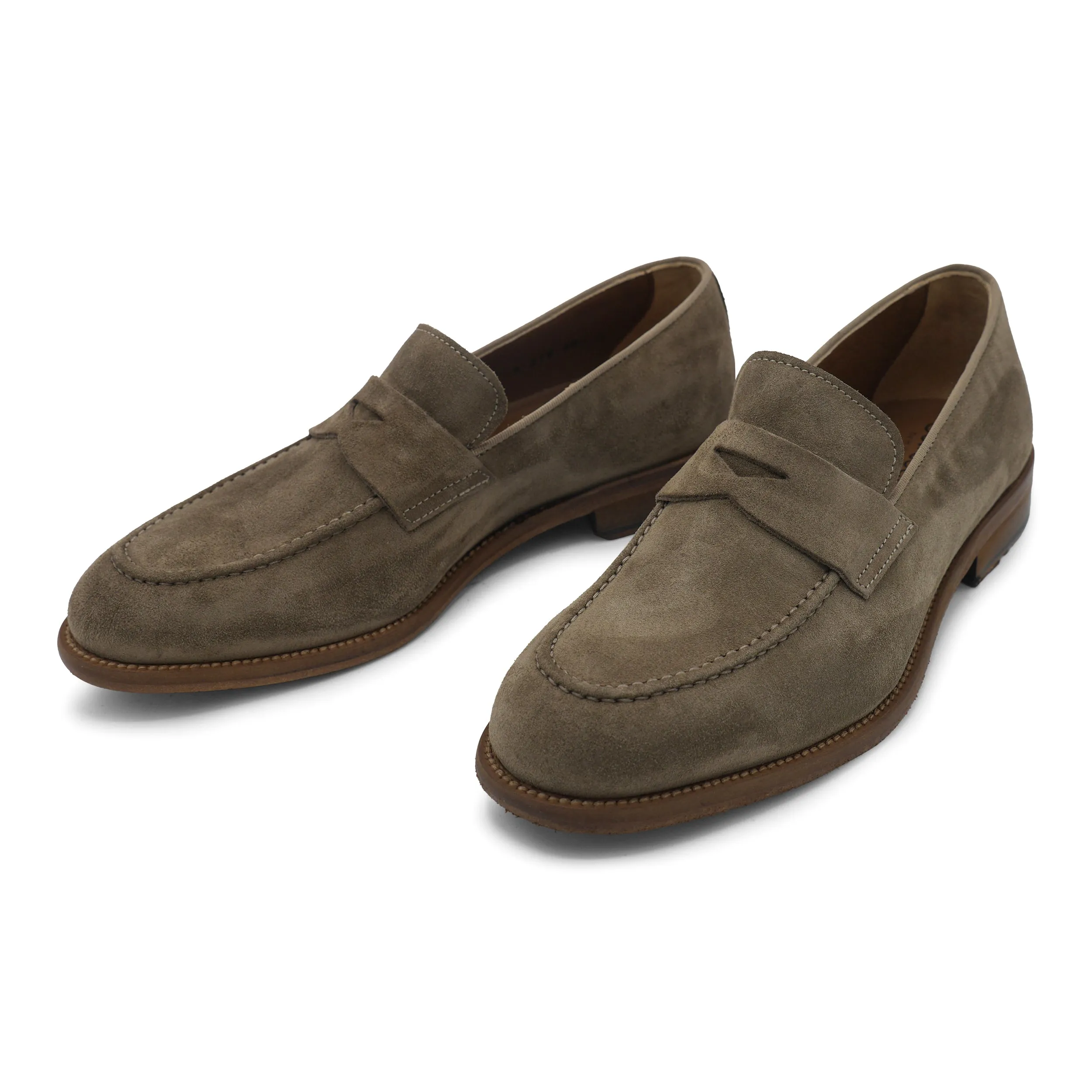 R258 - Caribu Beige Penny Loafer