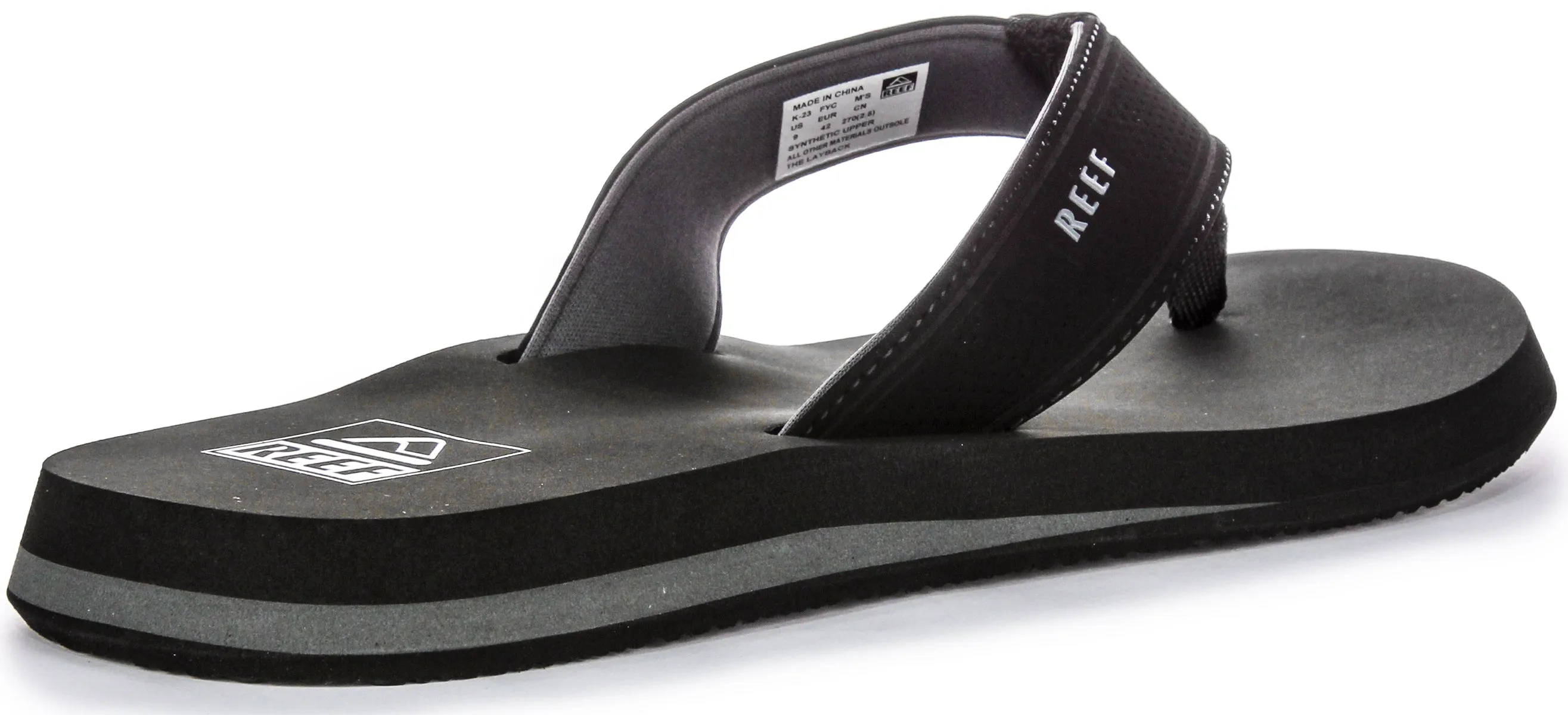 Reef The Layback In Black For Men