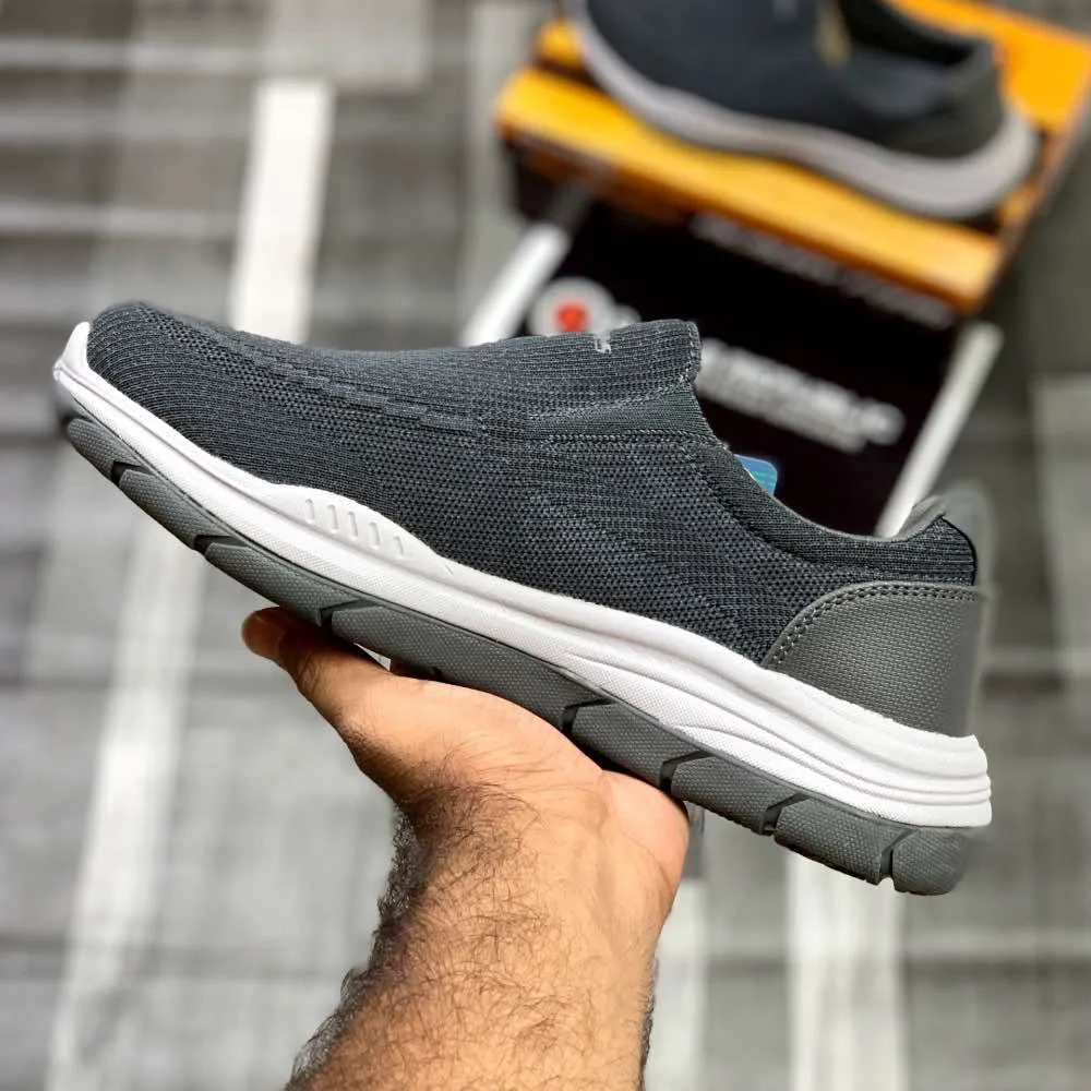 Skecherrs Relaxed Fitt with Air-Cooled "Grey"