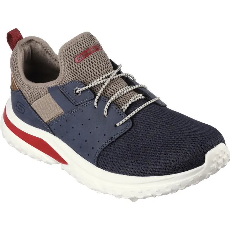 Skechers Mens Trainer Solvano Caspian Navy Multi