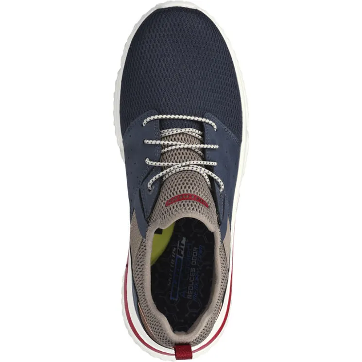 Skechers Mens Trainer Solvano Caspian Navy Multi