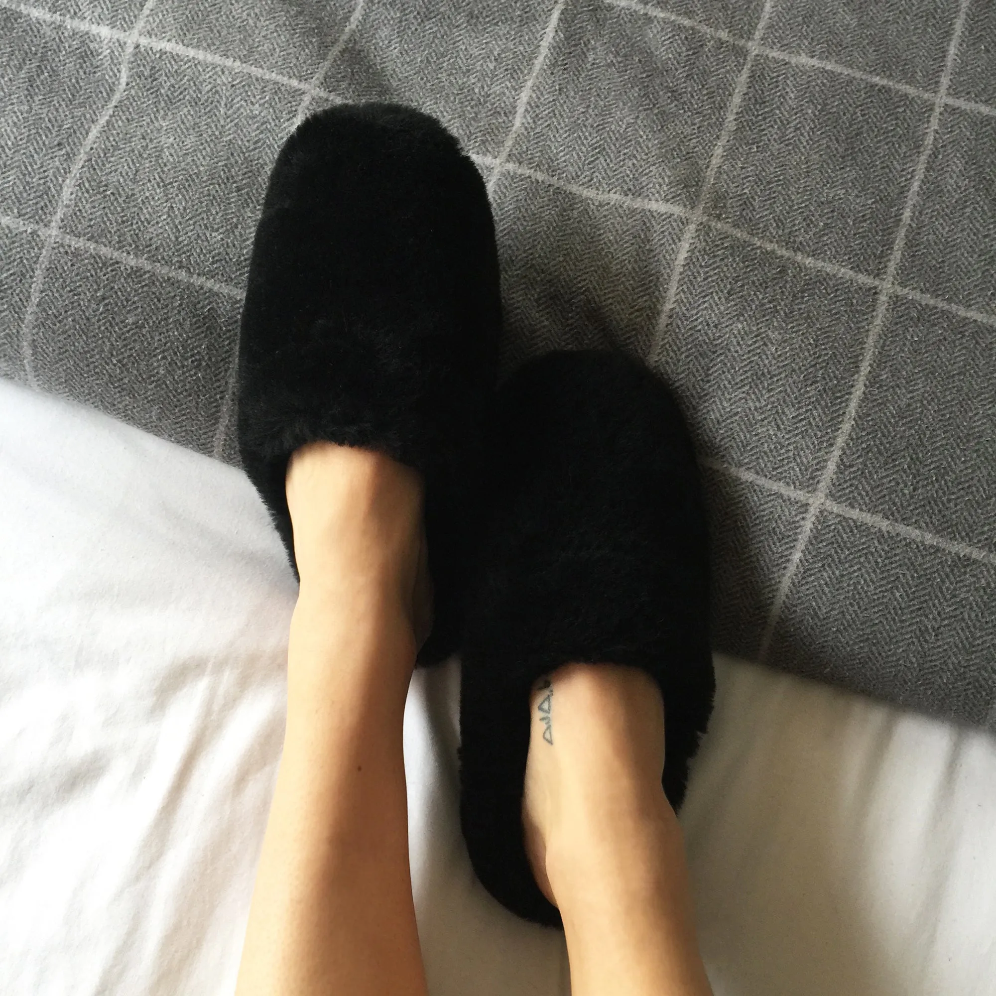 SLIPPERS Smoke | Shearling