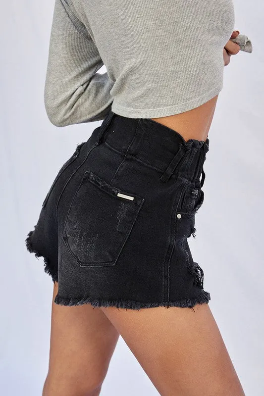 Stevie Frayed Shorts