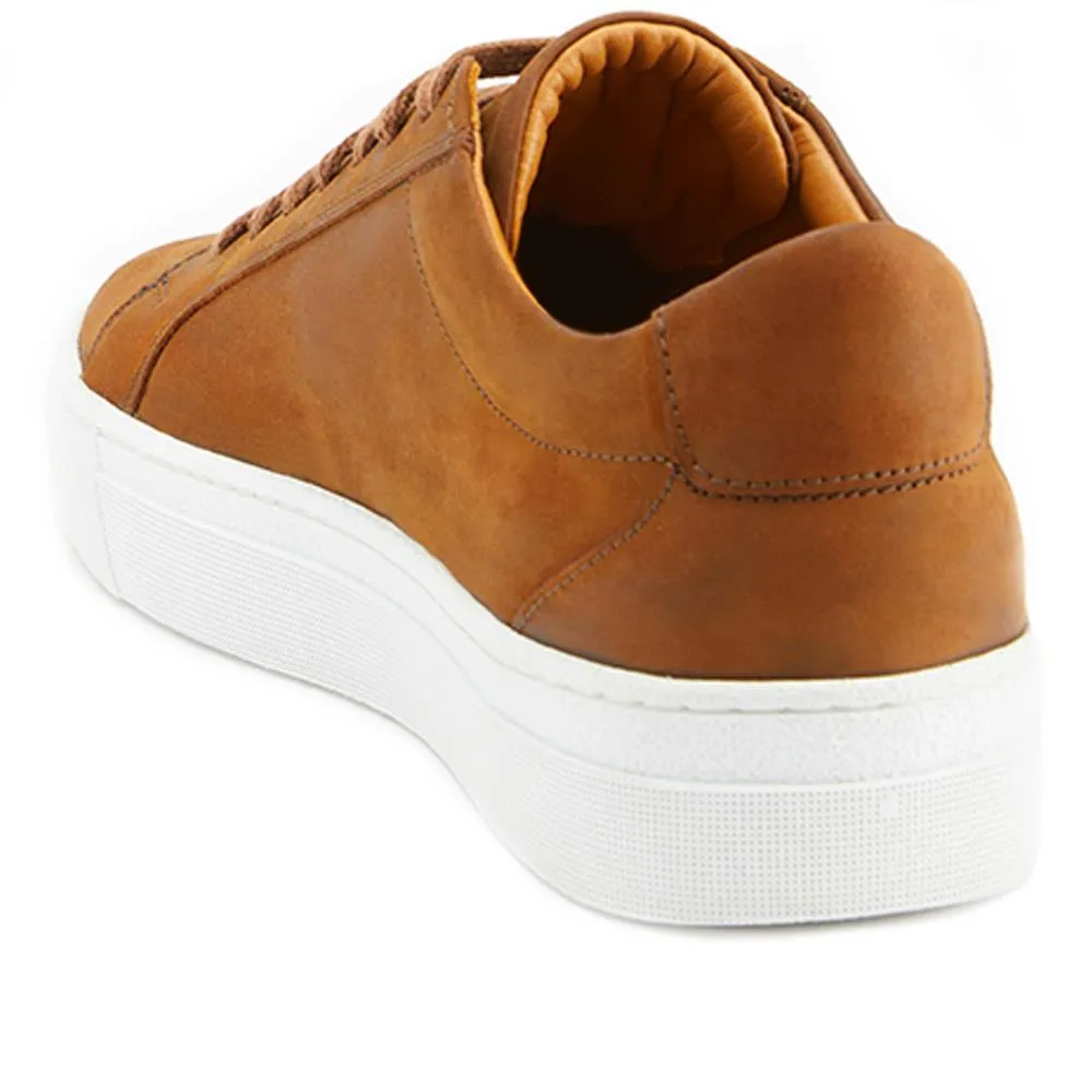 Troon Leather Trainers  - TROON / 326 324