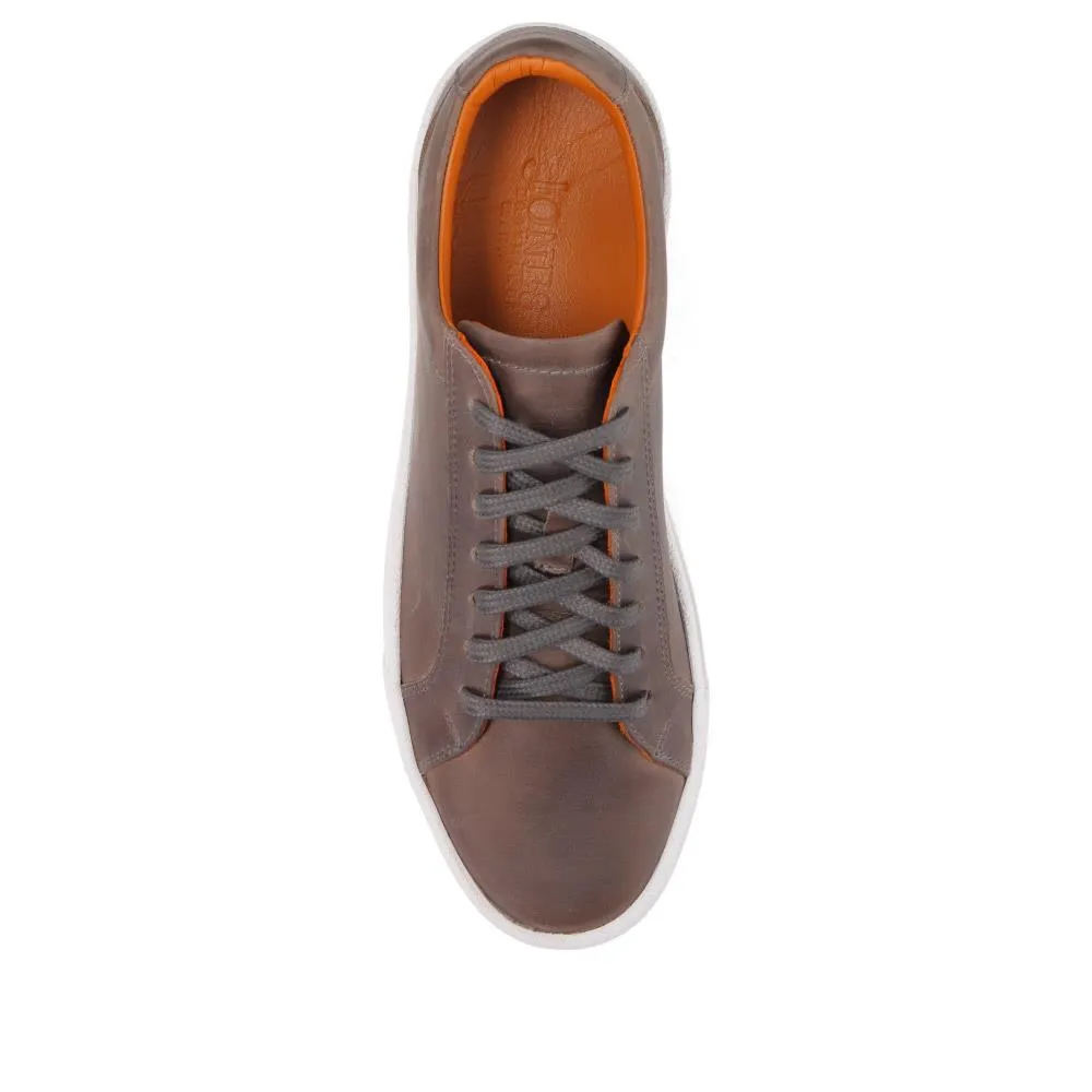 Troon Leather Trainers  - TROON / 326 324