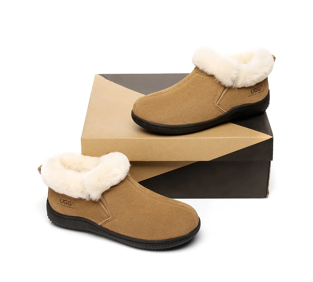 UGG Slippers Unisex Sheepskin Wool Ankle Booties Loafers Daley