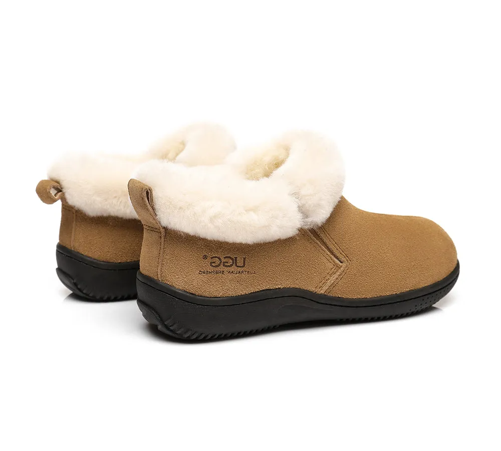 UGG Slippers Unisex Sheepskin Wool Ankle Booties Loafers Daley