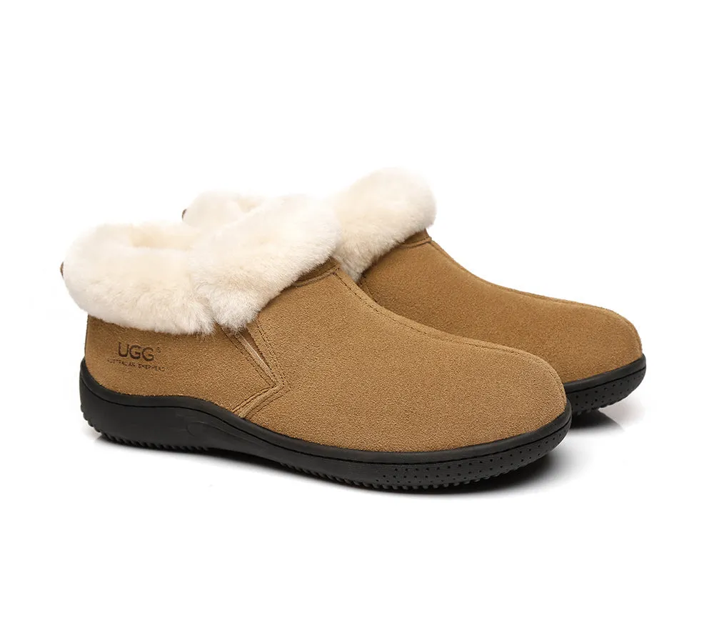 UGG Slippers Unisex Sheepskin Wool Ankle Booties Loafers Daley