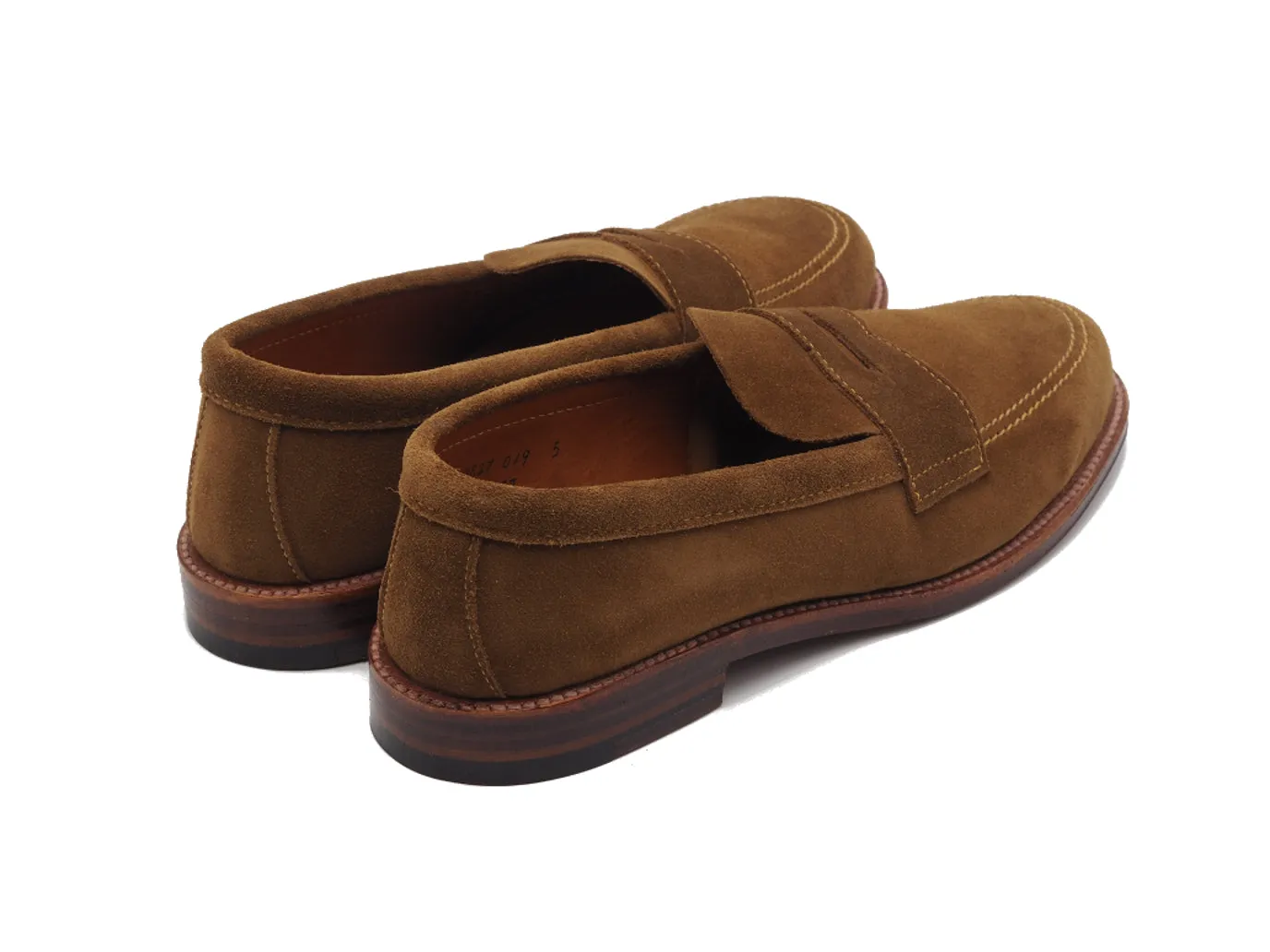 Unlined Khrone Penny Loafer Snuff Suede