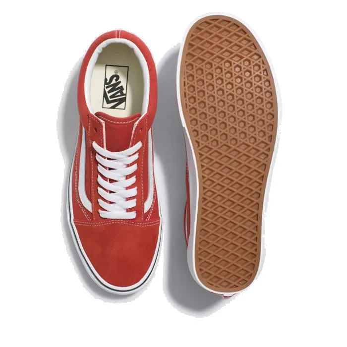 Vans - Old Skool Adults Color Theory Bossa Nova Rust Red