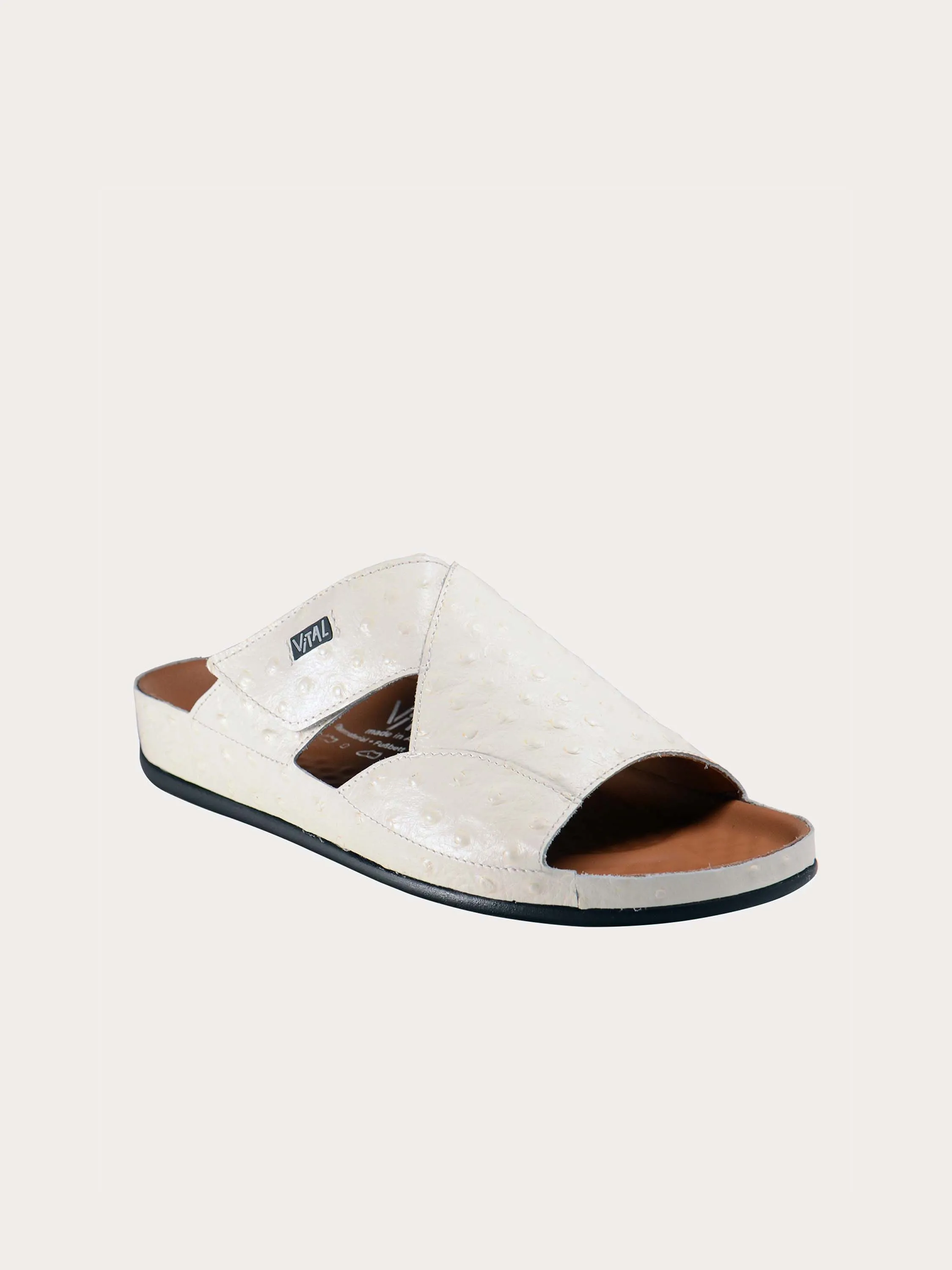 Vital Men's Pattern Leather Sandals