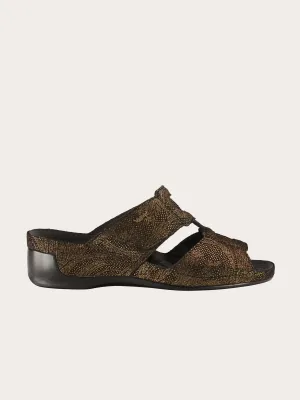 Vital Paisley Detailed Slider Sandals